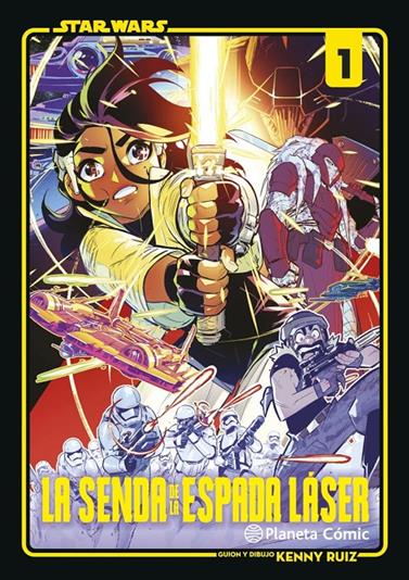 Star Wars. La senda de la espada láser nº 01 (manga) | N0926-PLA08 | Kenny Ruiz | Terra de Còmic - Tu tienda de cómics online especializada en cómics, manga y merchandising