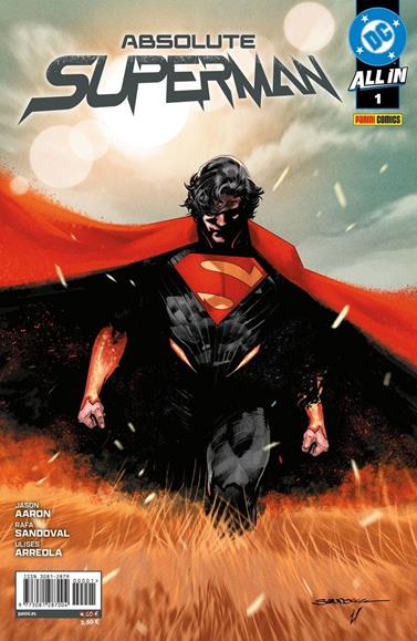 Absolute Superman 1 | N0425-PAN45 | Jason Aaron, Rafa Sandoval | Terra de Còmic - Tu tienda de cómics online especializada en cómics, manga y merchandising