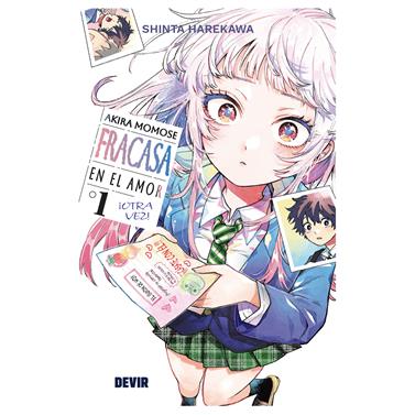 Akira Momose fracasa en el amor ¡otra vez! núm. 01 | N0726-OTED12 | Shinta Harekawa | Terra de Còmic - Tu tienda de cómics online especializada en cómics, manga y merchandising