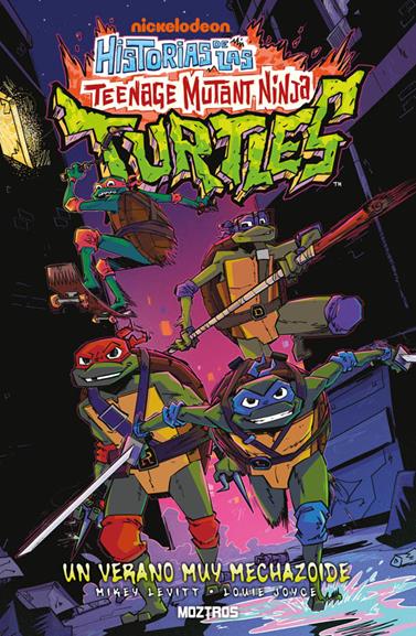 Historias de las Teenage Mutant Ninja Turtles: Un Verano Muy Mechazoide | N1026-OTED13 | Louie Joyce, Mikey Levitt | Terra de Còmic - Tu tienda de cómics online especializada en cómics, manga y merchandising