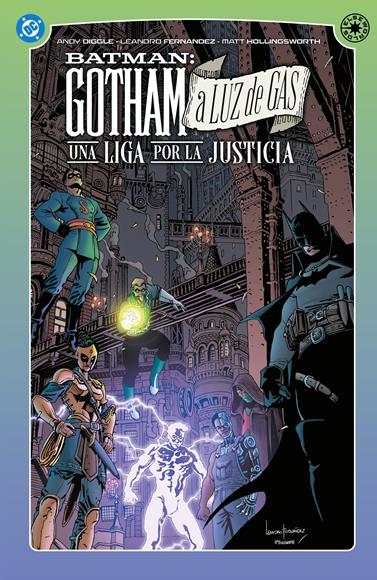 DC Elseworlds. Gotham a luz de gas. Una Liga por la Justicia | N0526-PAN75 | Andy Diggle, Rob Williams, Leandro Fernández | Terra de Còmic - Tu tienda de cómics online especializada en cómics, manga y merchandising