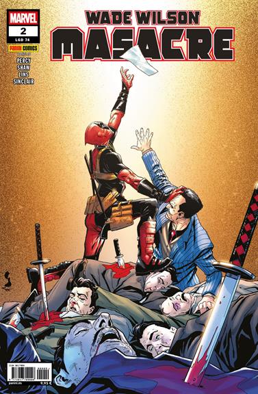 Wade Wilson: Masacre 2 | N1226-PAN11 | Alex Lins, Geoff Shaw, Benjamin Percy | Terra de Còmic - Tu tienda de cómics online especializada en cómics, manga y merchandising