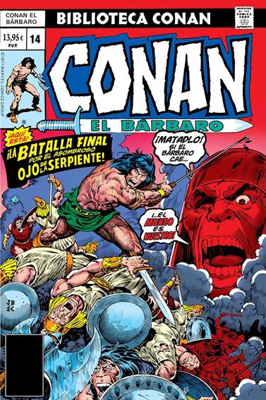 Biblioteca Conan. Conan el Bárbaro 14. 1977-78 | N0325-PAN24 | Howard Chaykin, Roy Thomas, John Buscema | Terra de Còmic - Tu tienda de cómics online especializada en cómics, manga y merchandising