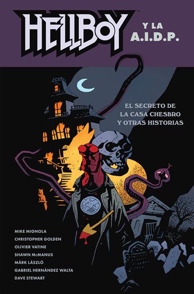 Hellboy 29. Hellboy y la AIDP. El secreto de la casa Chesbro y otras historias | N0124-NOR12 | Mike Mignola, Christopher Golden, Olivier Vatine, Shawn McManus, Márk Lászlo, Gabriel Hernández Walta, Dave Stewart | Terra de Còmic - Tu tienda de cómics online especializada en cómics, manga y merchandising
