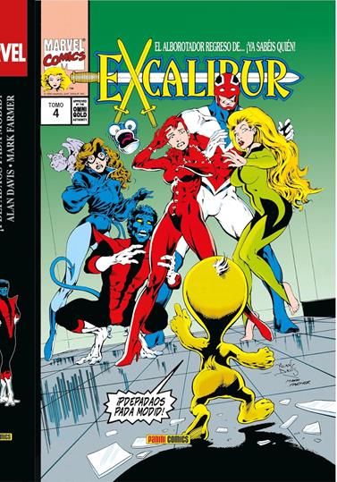 Marvel Gold. Excalibur 4 | N1225-PAN89 | Scott Lobdell, Doug Braithwaite, James Fry, Joe Madureira, Will Simpson, Alan Davis | Terra de Còmic - Tu tienda de cómics online especializada en cómics, manga y merchandising
