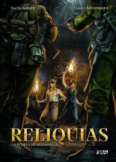 Reliquias. La puerta de Shambhala 01 | N0926-YER01 | Nacho Golfe, Daniel Azconegui | Terra de Còmic - Tu tienda de cómics online especializada en cómics, manga y merchandising