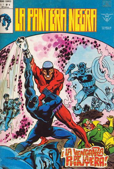 PANTERA NEGRA vol.1 nº 8 Vértice | FONDO017 | Terra de Còmic - Tu tienda de cómics online especializada en cómics, manga y merchandising
