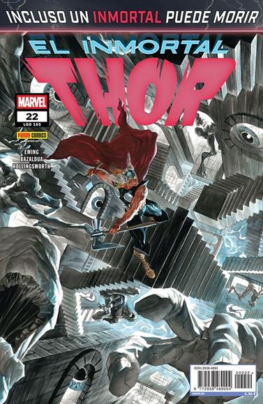 El Inmortal Thor 22 | N0925-PAN57 | Jan Bazaldua, Al Ewing | Terra de Còmic - Tu tienda de cómics online especializada en cómics, manga y merchandising