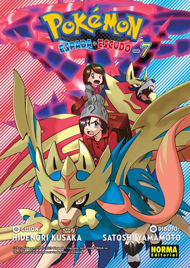 Pokemon Espada y escudo 07 | N1225-NOR34 | Hidenori Kusaka | Terra de Còmic - Tu tienda de cómics online especializada en cómics, manga y merchandising