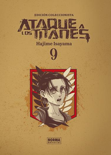 Ataque a los titanes Ed. Integral 09 | N0525-NOR16 | Hajime Isayama | Terra de Còmic - Tu tienda de cómics online especializada en cómics, manga y merchandising