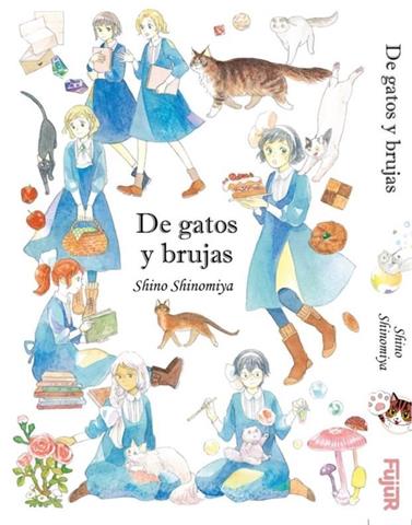 De gatos y brujas | N1222-OTED32 | Shino Shinomiya | Terra de Còmic - Tu tienda de cómics online especializada en cómics, manga y merchandising