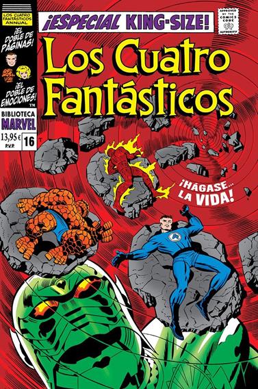 Biblioteca Marvel 99. Los Cuatro Fantásticos 16. 1968-69 | N0925-PAN34 | Jack Kirby, Stan Lee | Terra de Còmic - Tu tienda de cómics online especializada en cómics, manga y merchandising