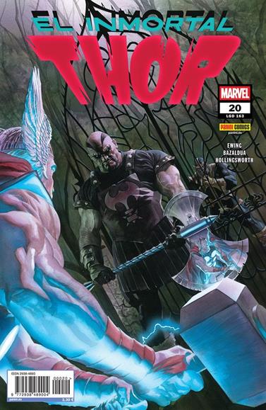 El Inmortal Thor 20 | N0725-PAN54 | Jan Bazaldua, Al Ewing | Terra de Còmic - Tu tienda de cómics online especializada en cómics, manga y merchandising