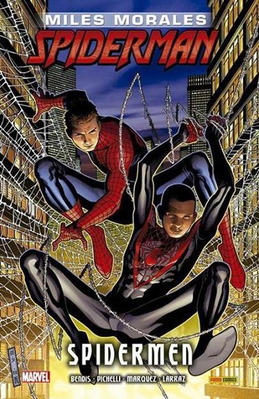 Ultimate Integral. Miles Morales: Spider-Man 2. Spidermen | N0920-PAN62 | Brian Michael Bendis, Sara Pichelli, David Marquez, Pepe Larraz | Terra de Còmic - Tu tienda de cómics online especializada en cómics, manga y merchandising