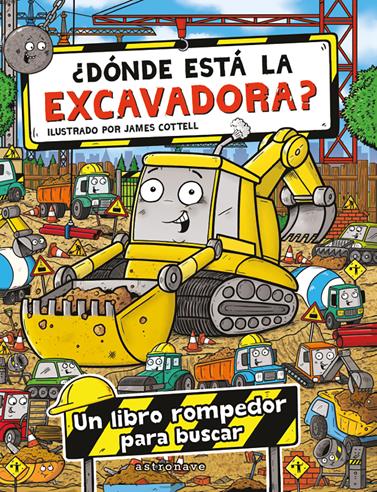 ¿Dónde está la excavadora? | N0625-NOR04 | James Cottell | Terra de Còmic - Tu tienda de cómics online especializada en cómics, manga y merchandising
