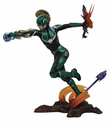 CAPITANA MARVEL STARFORCE DIORAMA PVC 23 CM MARVEL MOVIE GALLERY  | N0120-MERCH12 | Neca | Terra de Còmic - Tu tienda de cómics online especializada en cómics, manga y merchandising