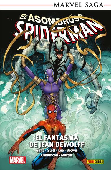Marvel Saga TPB. El Asombroso Spiderman 33. El fantasma de Jean Dewolff | N0526-PAN51 | Christos Cage, Reilly Brown, Giuseppe Cammuncoli, Marcos Martin, Dan Slott, Stan Lee | Terra de Còmic - Tu tienda de cómics online especializada en cómics, manga y merchandising