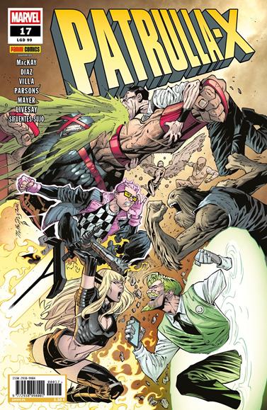 Patrulla-X 17 | N0126-PAN65 | Cafu, Netho Diaz, Jed Mackay, Carlos Villa | Terra de Còmic - Tu tienda de cómics online especializada en cómics, manga y merchandising
