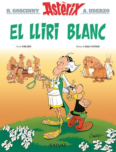 Astèrix. El lliri blanc (Català) | N1023-OTED49 | Didier Conrad, Fabcaro | Terra de Còmic - Tu tienda de cómics online especializada en cómics, manga y merchandising