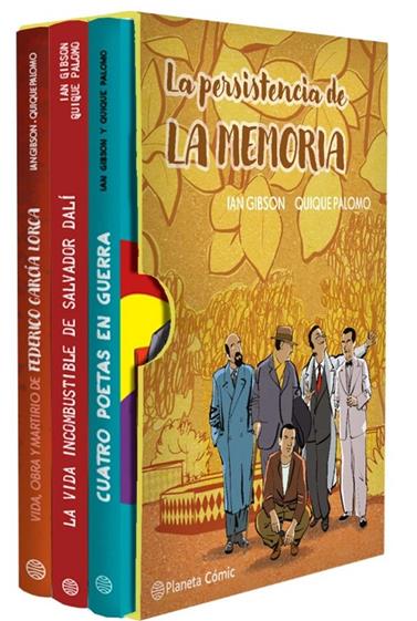 Estuche La persistencia de la memoria | N1126-PLA05 | Quique Palomo, Ian Gibson | Terra de Còmic - Tu tienda de cómics online especializada en cómics, manga y merchandising