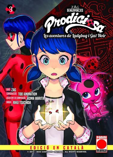 Prodigiosa: Les aventures de Ladybug i Cat Noir 3 (Edició en català) | N1123-PAN30 | Koma Warita, Riku Tsuchida, Jeremy Zag | Terra de Còmic - Tu tienda de cómics online especializada en cómics, manga y merchandising