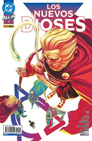 All In Los Nuevos Dioses 1 | N0825-PAN67 | Evan Cagle, Ram V | Terra de Còmic - Tu tienda de cómics online especializada en cómics, manga y merchandising