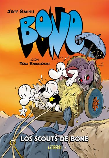 Los scouts de Bone | N0325-AST01 | Jeff Smith, Katie Cook, Matt Smith, Scott Brown, Stan Sakai, Tomo Sniegoski | Terra de Còmic - Tu tienda de cómics online especializada en cómics, manga y merchandising