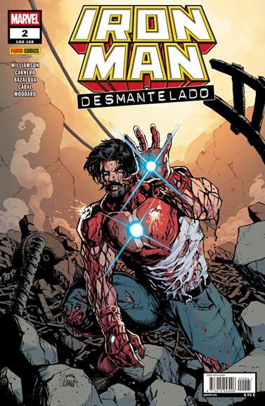 Iron Man 2 | N1026-PAN25 | Carmen Carnero, Jan Bazaldua, Joshua Williamson, Juann Cabal | Terra de Còmic - Tu tienda de cómics online especializada en cómics, manga y merchandising