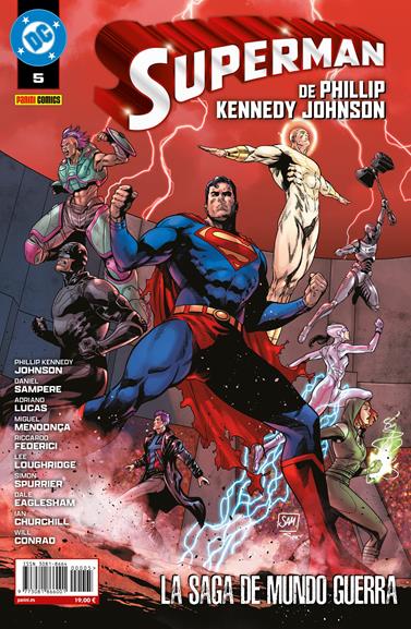 Superman de Phillip Kennedy Johnson 5 | N0826-PAN45 | Daniel Sampere, Phillip Kennedy Johnson, Will Conrad, Dale Eaglesham, Siya Oum, Miguel Mendonça, Riccardo Federici, Scott Godlewski | Terra de Còmic - Tu tienda de cómics online especializada en cómics, manga y merchandising