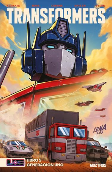 Transformers 05. Generación uno | N0926-OTED10 | Dan Mora, Jorge Corona, Robert Kirkman | Terra de Còmic - Tu tienda de cómics online especializada en cómics, manga y merchandising