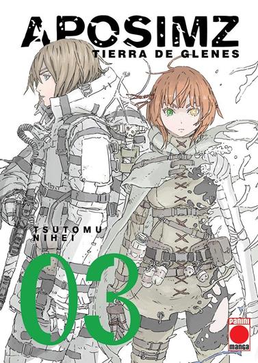 Aposimz: Tierra de Glenes 3 | N0223-PAN56 | Tsutomu Nihei | Terra de Còmic - Tu tienda de cómics online especializada en cómics, manga y merchandising