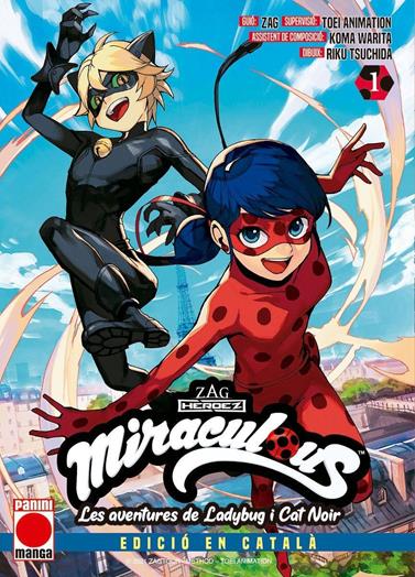 Miraculous: Les Aventures de Ladybug i Cat Noir 1 (Edició en català) | N0323-PAN02 | Koma Warita, Riku Tsuchida, Jeremy Zag | Terra de Còmic - Tu tienda de cómics online especializada en cómics, manga y merchandising