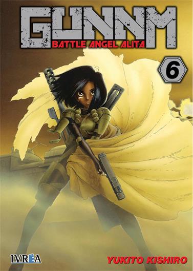 Gunnm. Battle Angel Alita 06 | N0518-IVR01 | Yukito Kishiro | Terra de Còmic - Tu tienda de cómics online especializada en cómics, manga y merchandising