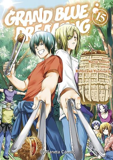 Grand Blue Dreaming nº 15 | N0626-PLA03 | Kenji Inoue, Kimitake Yoshioka | Terra de Còmic - Tu tienda de cómics online especializada en cómics, manga y merchandising