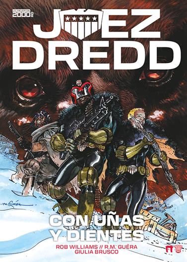 Juez Dredd: Con uñas y dientes | N0426-DOL01 | R.M. Guéra, Rob Williams, Giulia Brusco | Terra de Còmic - Tu tienda de cómics online especializada en cómics, manga y merchandising