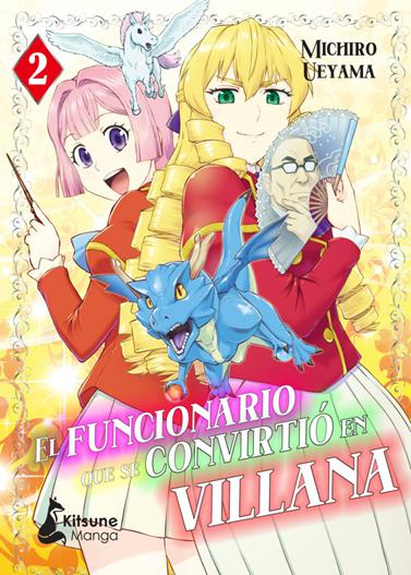 El funcionario que se convirtio en villana. Vol 2 | N0224-OTED08 | Michirou Ueyama | Terra de Còmic - Tu tienda de cómics online especializada en cómics, manga y merchandising