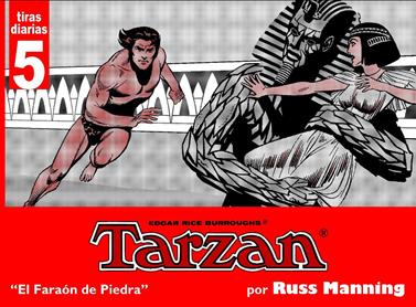 Tarzan - Tiras Diarias 5. El faraón de piedra | N0621-OTED15 | Russ Manning | Terra de Còmic - Tu tienda de cómics online especializada en cómics, manga y merchandising