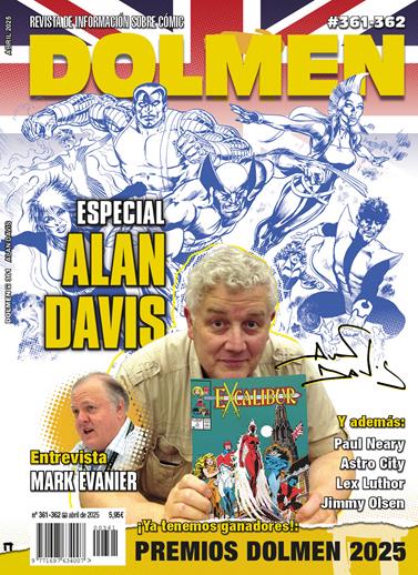 Dolmen 61-62. Especial Alan Davis | N0425-DOL08 | Varios Autores | Terra de Còmic - Tu tienda de cómics online especializada en cómics, manga y merchandising