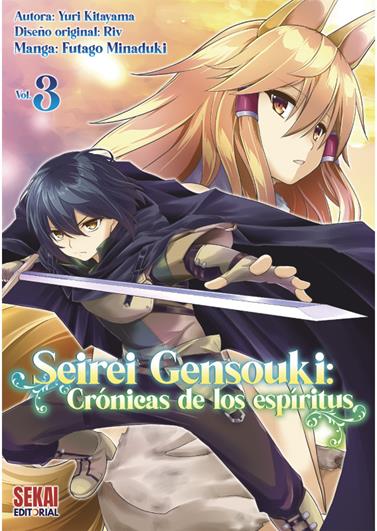 Seirei Gensouki: Crónicas de los espíritus Vol. 3 | N1222-OTED48 | Yuri Kitayama, Riv, Futago Minaduki | Terra de Còmic - Tu tienda de cómics online especializada en cómics, manga y merchandising