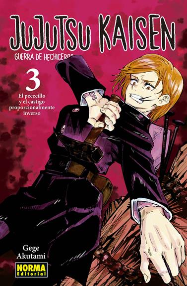 Jujutsu Kaisen 03 | N0820-NOR15 | Gege Akutami | Terra de Còmic - Tu tienda de cómics online especializada en cómics, manga y merchandising