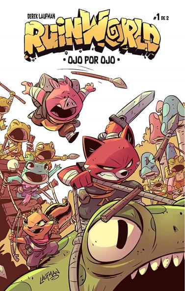 Ruinworld. Ojo por Ojo 01 (de 02) | N0422-OTED11 | Derek Laufman | Terra de Còmic - Tu tienda de cómics online especializada en cómics, manga y merchandising