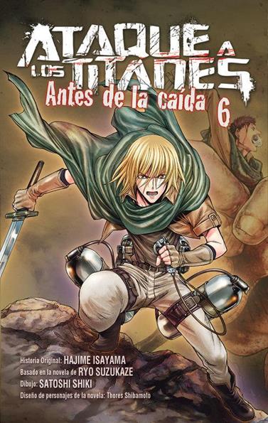 Ataque a los titanes: Antes de la caída 06 | N1116-NOR19 | Isayama / Suzukae /Shibamoto / Shiki | Terra de Còmic - Tu tienda de cómics online especializada en cómics, manga y merchandising