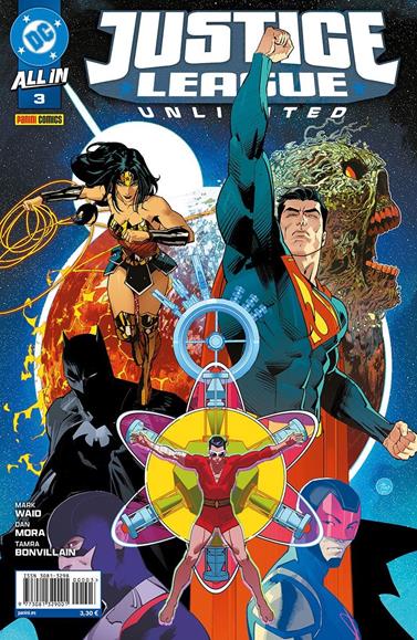 All In Justice League Unlimited 3 | N0725-PAN90 | Dan Mora, Mark Waid | Terra de Còmic - Tu tienda de cómics online especializada en cómics, manga y merchandising