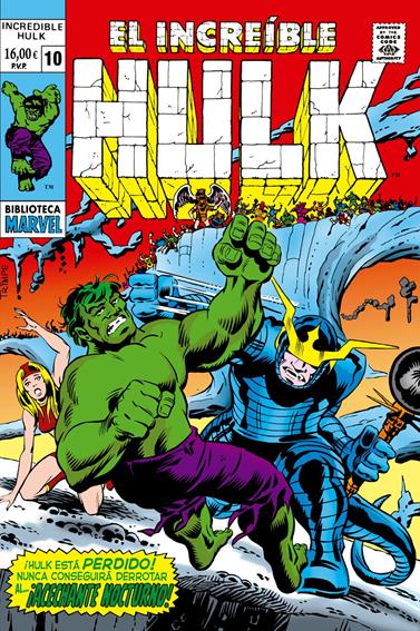 Biblioteca Marvel. El Increíble Hulk 10 | N0826-PAN53 | Roy Thomas, Sal Buscema, Herb Trimpe | Terra de Còmic - Tu tienda de cómics online especializada en cómics, manga y merchandising