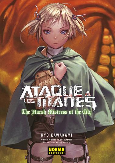 Ataque a los titanes: The Harsh Mistress of the city. Novela | N0823-NOR04 | Hajime Isayama, Ryo Kawakami, Range Murata | Terra de Còmic - Tu tienda de cómics online especializada en cómics, manga y merchandising