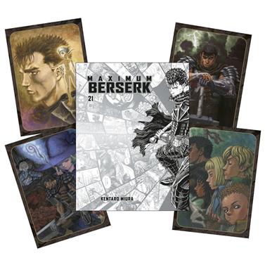 Maximum Berserk 21 (Portada alternativa + 4 postales) | N1225-PAN78 | Kentaro Miura | Terra de Còmic - Tu tienda de cómics online especializada en cómics, manga y merchandising