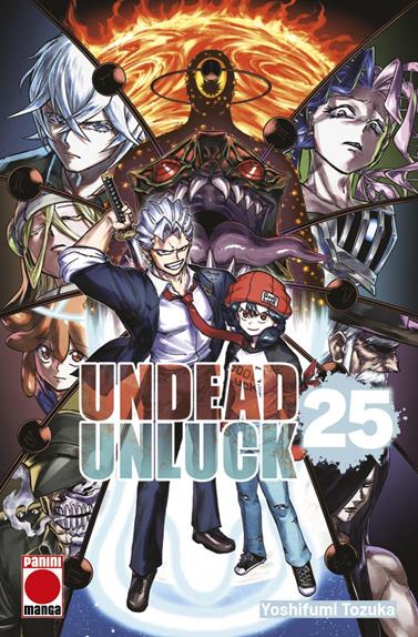 Undead Unluck 25 | N0926-PAN51 | Yoshifumi Tozuka | Terra de Còmic - Tu tienda de cómics online especializada en cómics, manga y merchandising