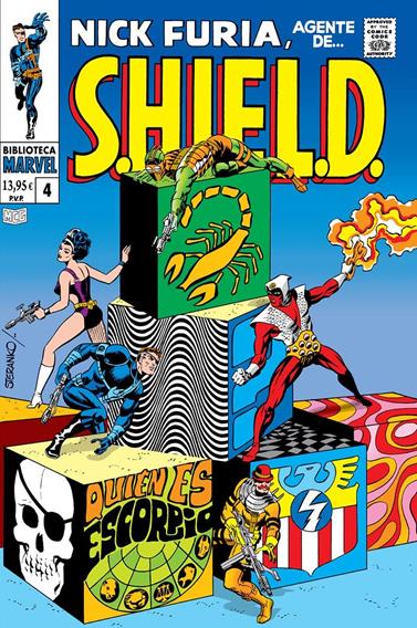 Biblioteca Marvel 82. Nick Furia, Agente de S.H.I.E.L.D 4. 1968 | N0325-PAN26 | Jim Steranko | Terra de Còmic - Tu tienda de cómics online especializada en cómics, manga y merchandising