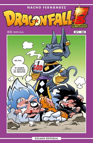 Dragon Fall Returns | N0825-DOL05 | Alvaro Lopez, Nacho Fernandez | Terra de Còmic - Tu tienda de cómics online especializada en cómics, manga y merchandising