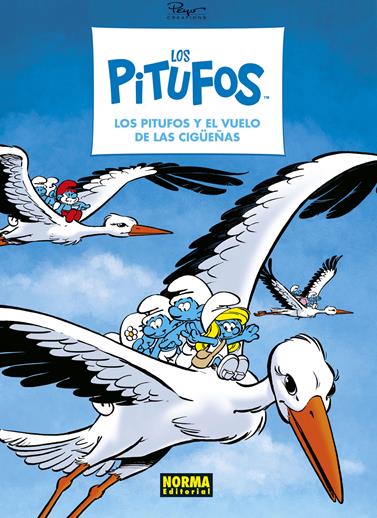 Los pitufos 39. El vuelo de las cigüeñas | N0621-NOR08 | Peyo Creations | Terra de Còmic - Tu tienda de cómics online especializada en cómics, manga y merchandising